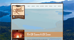 Desktop Screenshot of hillsresort.com