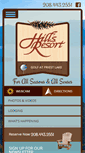 Mobile Screenshot of hillsresort.com